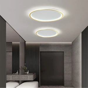 CL54104 Gold Kumandalı,Dimli,3 Işık Rengi Ø40CM Çember,LED Tavan Lambası,Yuvarlak Avize,Modern Aydınlatma