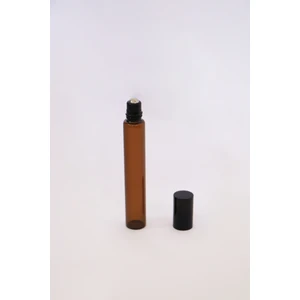Amber Metal Bilyeli Roll-On Cam Şişe 10 ml