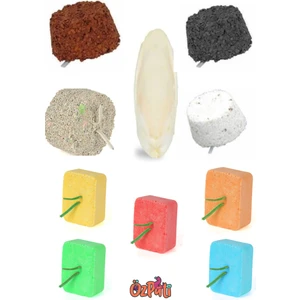Kuşlar Için Enerji Mineral / Kil / Kalsiyum Blok Set 10 Parça