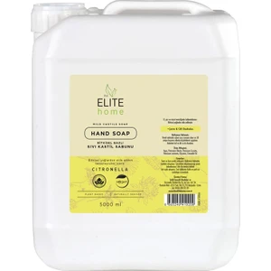 The Elite Home Bitkisel Bazlı ve Vegan Sertifikalı Sıvı El Sabunu 5 kg Citronella