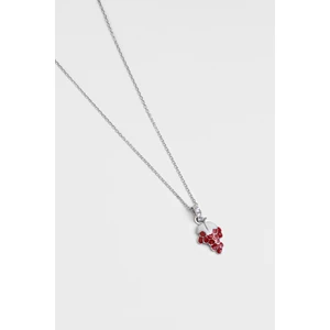 So CHIC Tropikal Mısır 18 Ayar Beyaz Altın Kaplama 33 cm Gümüş Çocuk Kolye