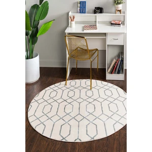 Angora Home Sparkle Koleksiyonu Dokuma Makine Halısı GL1005 100 x 100 Yuvarlak