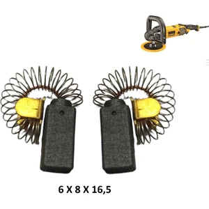 Dewalt DWP849X Matkap Kömürü 6X8X16,5 Ithal Sigortalı 6X8X16,5 Yaylı