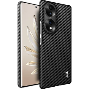 Imak Ruıyı Serisi Karbon Fiber Doku Telefon Kılıfı Honor 70 5g, Anti-Slatch Pu Deri Kaplamalı Pc Arka Kapak (Yurt Dışından)