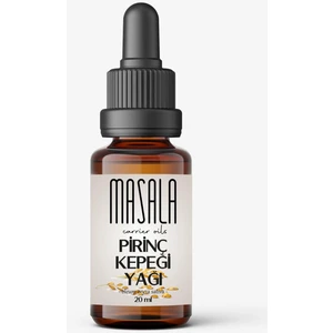 Pirinç Kepeği Yağı 20 ml  Soğuk Pres (Ricebran Carrier Oil)