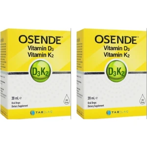 D3 K2 20 Ml Damla 2 Adet 7693429556437
