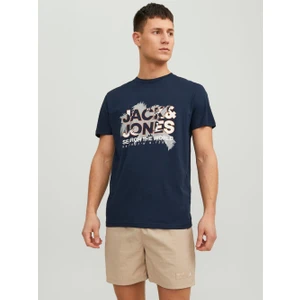 Jack & Jones Jcomarina Tee Ss Crew Neck Erkek T-Shirt