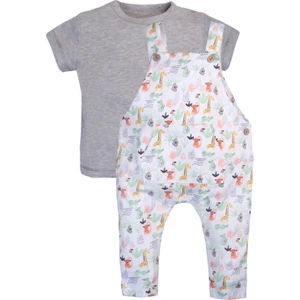 Erkek Bebek Salopet Set
