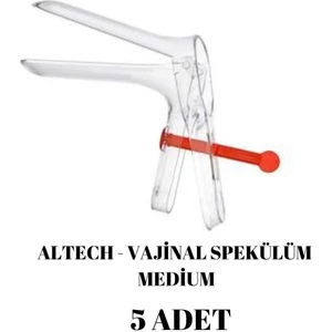 Altech - Vajinal Spekülüm Medium - 5 Adet