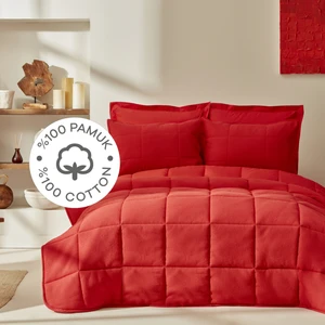 Karaca Home Muse Çift Kişilik Spring Comfort Mercan