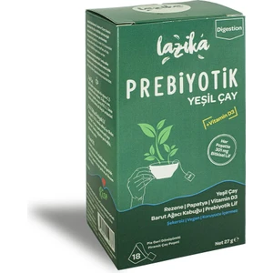 Prebiyotik Yeşil Çay 18'li Piramit Poşet