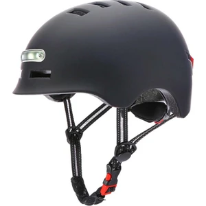 Xinghe Shop Scooter Kaskı Elektrikli Bisiklet Gece Yanıp Sönen Işıklar Sürme Kaskı (Yurt Dışından)