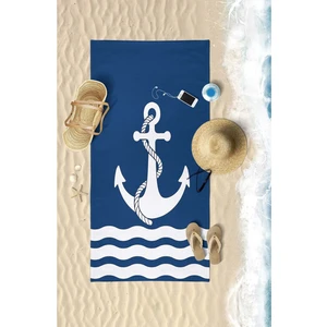 Anchor Dijital Baskılı 75X150 cm Plaj Havlusu