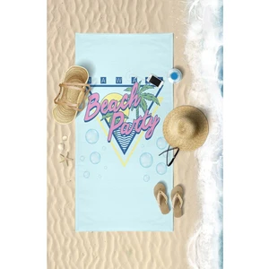 Beach Party Dijital Baskılı 75X150 cm Plaj Havlusu