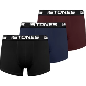 Vip Stones  Likralı 3'lü Erkek Boxer Premium Paket - Mix