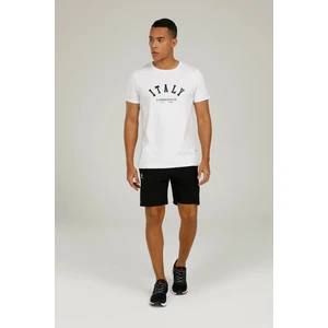 Regular Fit Beyaz Erkek T-Shirt 2S11CT10443FX