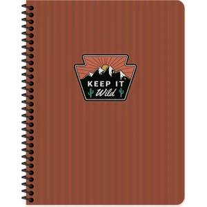 Keskin Color 16.5X22.5 Çizgili Defter Outdoor - Turuncu