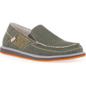 Linen Espadril 1331 Keten Erkek Ayakkabı Haki