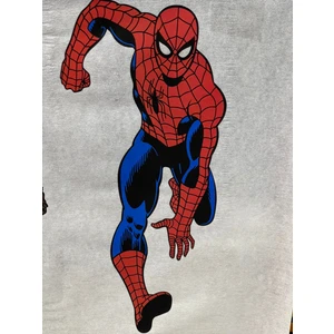 Gönülden Tasarım 34X15 cm Ütü Ile Yapışan Spider Man Baskı Aplike Tişört Baskı Arma Çocuk Hobi