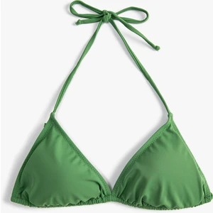 Basic Halter Neck Triangle Bikini Top
