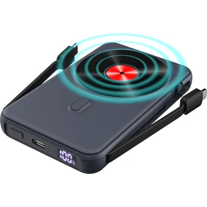 10.000 Mah Magnetic Wireless 15W Type-C / Lightning Powerbank