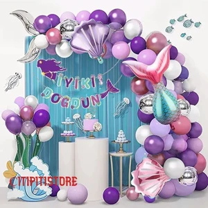 Çıtıpıtıstore Deniz Kızı Lüks Doğum Günü Set