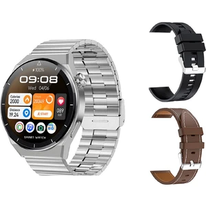 Gt3 Elegant Watch  Erkek Akıllı Saat Gt 3 Elegant (3 Kordonlu)