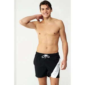 U.S. Polo Assn. 23001 Siyah Cepli Orta Boy Erkek Deniz Şortu