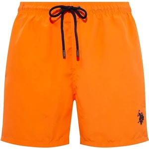 U.S. Polo Assn. 21000 Turuncu Cepli Orta Boy Erkek Deniz Şortu