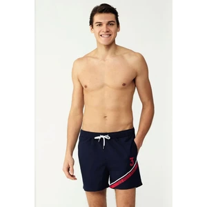 U.S. Polo Assn. 23006 Lacivert Cepli Orta Boy Erkek Deniz Şortu