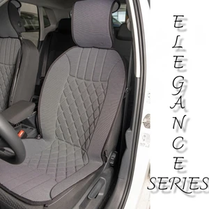 honda Jazz Lüx Oto Koltuk Minderi Ön 2'li Set Elegance Serisi Gri