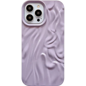 Xstep Case Xstepcase Apple iPhone 13 Pro Max Için 6.7 Inç Şok Geçirmez Pleat Tasarım Parlak Telefon Kılıfı Yumuşak Tpu Arka Kapak (Yurt Dışından)
