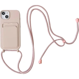 Xstep Case Xstepcase Apple iPhone 13 6.1 Inç Telefon Kasası Için Önleyici Sıvı Sıvı Silikon Koruyucu Kapak Kart Yuvası, Kayış (Yurt Dışından)