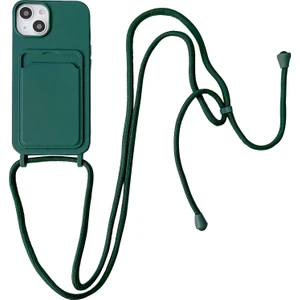 Xstep Case Xstepcase Apple iPhone 13 6.1 Inç Telefon Kasası Için Önleyici Sıvı Sıvı Silikon Koruyucu Kapak Kart Yuvası, Kayış (Yurt Dışından)