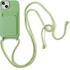 Xstep Case Xstepcase Apple iPhone 13 6.1 Inç Telefon Kasası Için Önleyici Sıvı Sıvı Silikon Koruyucu Kapak Kart Yuvası, Kayış (Yurt Dışından)