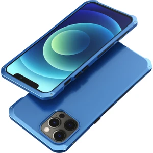 Xstep Case Xstepcase Apple iPhone 12/12 Pro 6.1 Inç 3 Parçalı Tasarım Sert Pc Arka Metal Çerçeve Telefon Kasası Şok Geçirmez Koruma Kapağı Için Eleman Kutusu (Yurt Dışından)