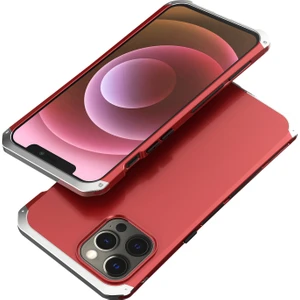 Xstep Case Xstepcase Apple iPhone 12/12 Pro 6.1 Inç 3 Parçalı Tasarım Sert Pc Arka Metal Çerçeve Telefon Kasası Şok Geçirmez Koruma Kapağı Için Eleman Kutusu (Yurt Dışından)