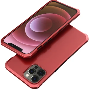 Xstep Case Xstepcase Apple iPhone 12/12 Pro 6.1 Inç 3 Parçalı Tasarım Sert Pc Arka Metal Çerçeve Telefon Kasası Şok Geçirmez Koruma Kapağı Için Eleman Kutusu (Yurt Dışından)