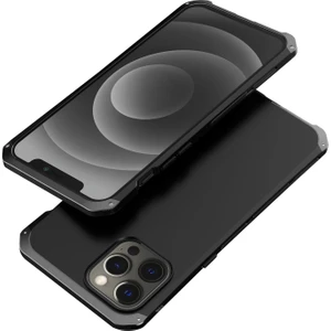 Xstep Case Xstepcase Apple iPhone 12/12 Pro 6.1 Inç 3 Parçalı Tasarım Sert Pc Arka Metal Çerçeve Telefon Kasası Şok Geçirmez Koruma Kapağı Için Eleman Kutusu (Yurt Dışından)