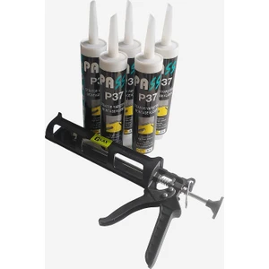 Glax Tools 5 Adet Strafor Stropiyer Kartonpiyer Duvar Paneli Süpürgelik  Yapıştırıcı + Tabanca