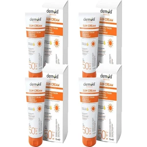 Çok Yönlü Yüksek Koruyucu Güneş Kremi 50SPF 75ML x 4 Adet