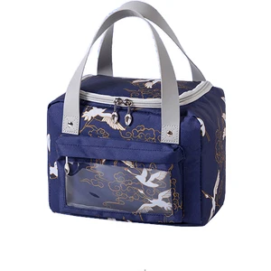 Açık Taşınabilir Piknik Çantası Öğle Yemeği Çantası Termal Öğle Yemeği Çantası (Yurt Dışından)