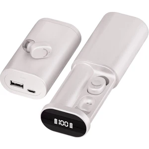 Happy World Shopping A20 Bluetooth Kulaklık Açık Spor Kablosuz Kulaklık 5.2 Şarj Kutusu ile Güç Ekran Dokunmatik Kontrol Kulaklık Kulakiçi (Yurt Dışından)