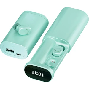 Happy World Shopping A20 Bluetooth Kulaklık Açık Spor Kablosuz Kulaklık 5.2 Şarj Kutusu ile Güç Ekran Dokunmatik Kontrol Kulaklık Kulakiçi (Yurt Dışından)