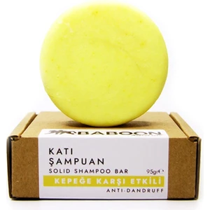 Baboon Natural Kepeğe Karşı Etkili Katı Şampuan - Anti-Dandruff 95 G