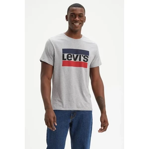 Logolu Bisiklet Yaka Pamuklu T Shirt Erkek T Shirt A6335