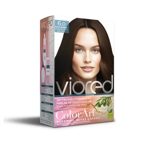 Viored Color Art 6.0 koyu Kumral Saç Boyası