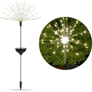 Dream Plus Solar Güneş Enerjili 120LED Karahindiba Bahçe Aydınlatma Dekorasyon Işığı Günışığı