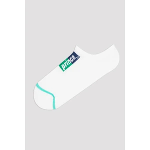 Beyaz Sneaker Çorabı-Prince Koleksiyonu