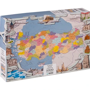 Gürbüz Yayınları Türkiye Siyasi Puzzle 1000 Parça
